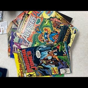 Old comics and sports cards